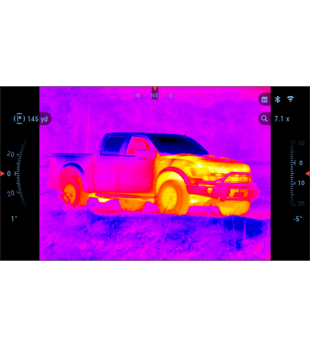 Тепловизионный бинокль,  ATN BINOX 4T 640 2.5-25X with  Laser Rangefinder