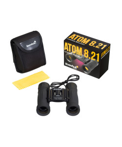 Levenhuk Atom 8x21 Waterproof Roof Pocket Binoculars