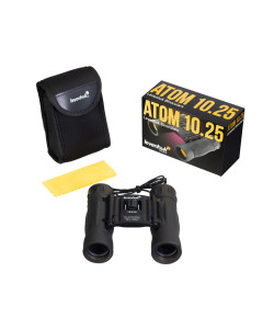 Levenhuk Atom 10x25  Waterproof Roof Pocket Binoculars