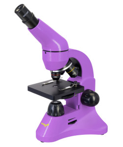 Microscope Levenhuk Rainbow 50L Amethyst 40x–800x with experimental kit K50