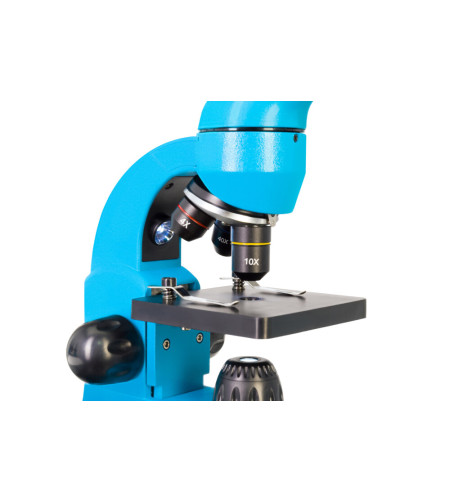 Microscope Levenhuk Rainbow 50L Azure 40x - 800x with experimental kit K50