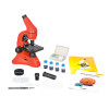 Microscope Levenhuk Rainbow 50L PLUS Orange 64x–1280x with experimental kit K50