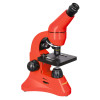 Microscope Levenhuk Rainbow 50L PLUS Orange 64x–1280x with experimental kit K50