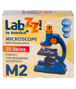 Microscope for children with experiment kit Levenhuk LabZZ M2 Microscope 100x-900x