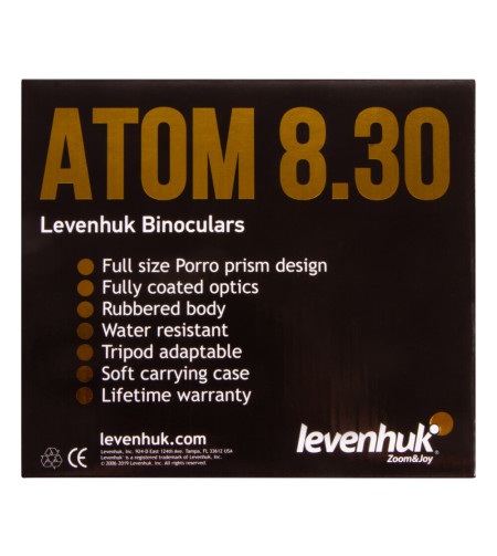 Levenhuk Atom 8x30 Binoculars