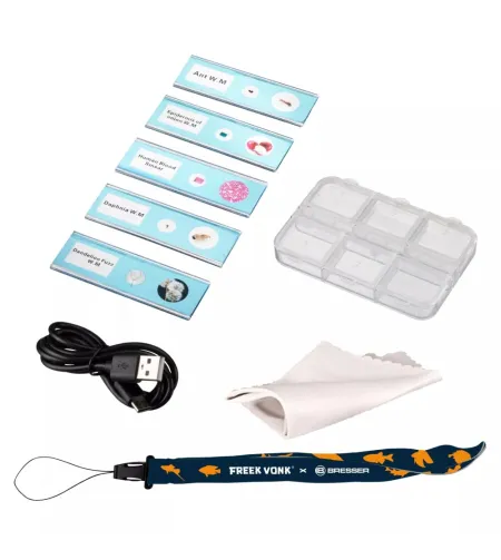 Ручной детский микроскоп FREEK VONK x BRESSER