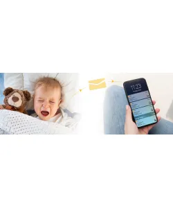 Human Detection | 1080P | Built-in Siren | Abnormal Sound Alarm | Night Vision | Two-way T