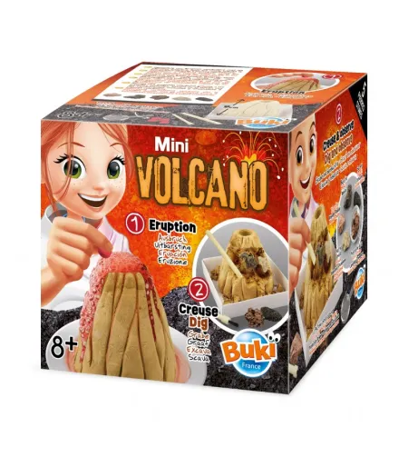Mini vulkāns,Buki