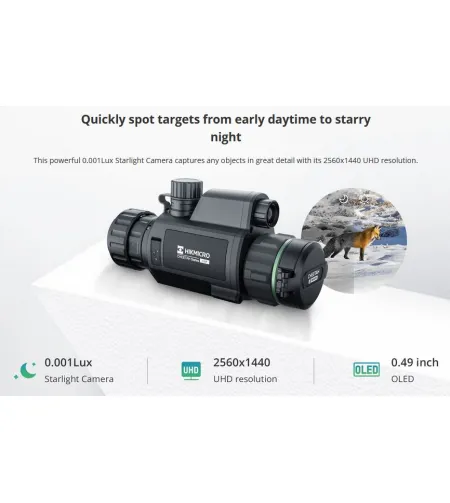 Digitālais nakts redzamības tēmēklis HIKMICRO CHEETAH C32F-SN (ar 940nm piegaismotāju)