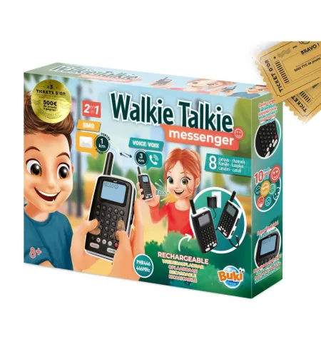 Rācijas ar messendžeru , Buki