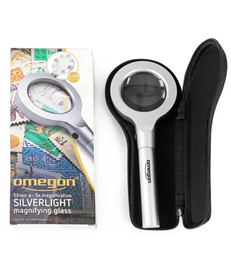 Magnifying glass 55mm LED-Leuchtlupe 5x