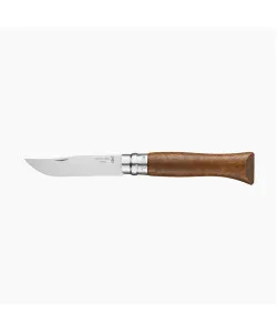 Nazis Opinel Classic Nr. 9 walnut, Nerūsējošais tērauds
