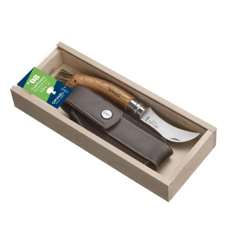 Дубовый нож + чехол Opinel Pencil N&deg;08 Грибной