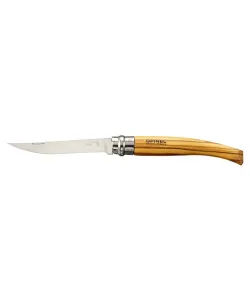Подарочный комплект с чехлом Opinel Slim Line 10 Оливковое дерево