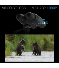 Termiline binokkel,  ATN BINOX 4T 640 2.5-25X with  Laser Rangefinder