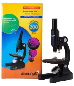 Achromatic, Monocular Microscope Levenhuk 2S NG 200x