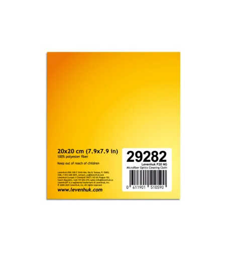 Салфетка для ухода за оптикой Levenhuk P20 NG 20x20 см