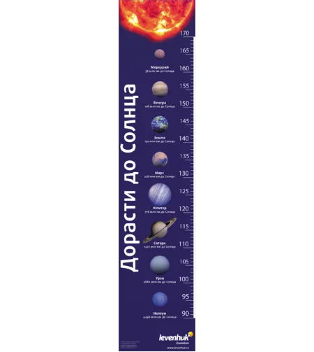 (RU) "Reach for the Sun" Levenhuk Growth Chart