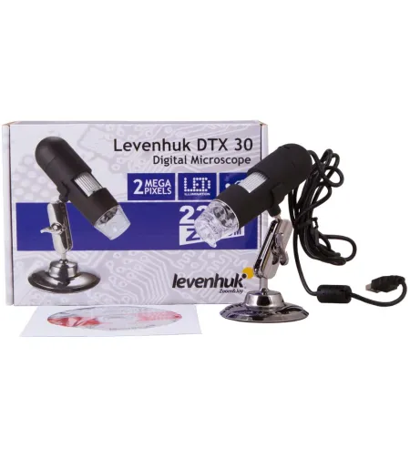 Microscope, Compact Digital Levenhuk DTX 30 20x-230x