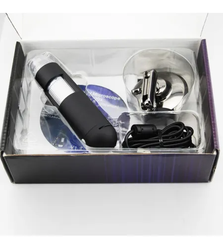 Mikroskoop, kompaktne digitaalne Levenhuk DTX 50 Digital 20x-400x