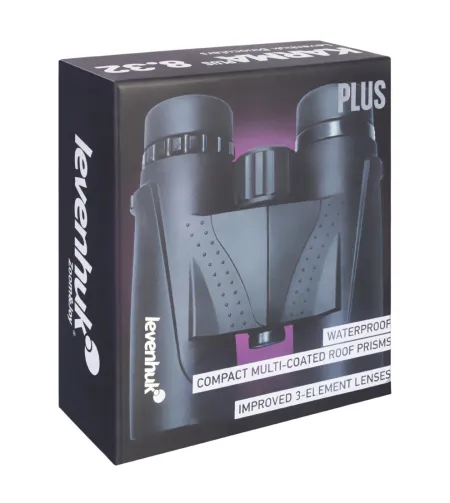 Levenhuk Karma PLUS 8x32 Kompaktne Roof Prism veekindel Universal binoklid