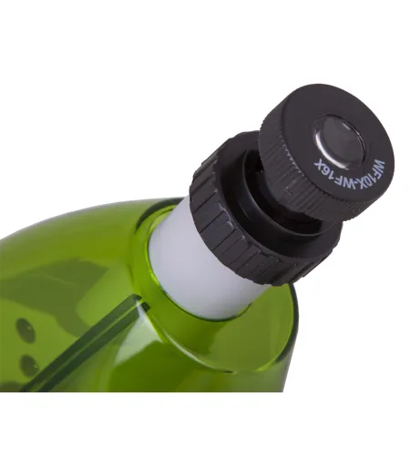 Mikroskoop lastele, Levenhuk LabZZ M101 Lime, 40x-640x, koos katsekomplektiga