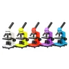 Microscope with Experimental Kit K50 2L Levenhuk Rainbow 40x - 400x Azure