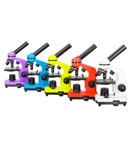 Microscope with Experimental Kit K50 2L Levenhuk Rainbow 40x - 400x Azure