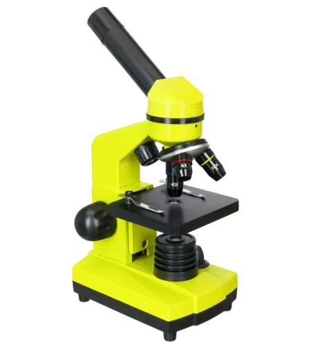 Microscope Levenhuk Rainbow 2L Lime 40x-400x with experiment kit K50