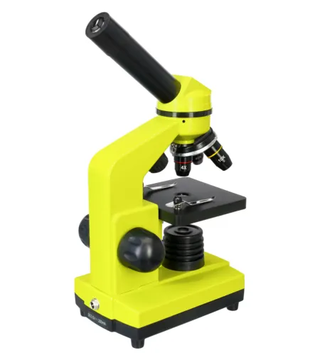 Microscope Levenhuk Rainbow 2L Lime 40x-400x with experiment kit K50