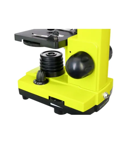 Microscope Levenhuk Rainbow 2L Lime 40x-400x with experiment kit K50
