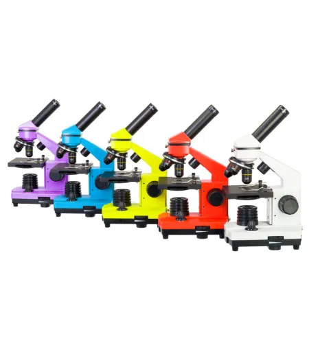 Mikroskoop Levenhuk Rainbow 2L PLUS Kuukivi 64x - 640x koos eksperimendi komplektiga K50