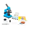Microscope Levenhuk Rainbow 2L PLUS Azure 64x - 640x with experiment kit K50