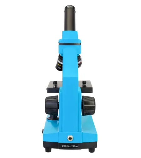Microscope Levenhuk Rainbow 2L PLUS Azure 64x - 640x with experiment kit K50