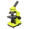 Microscope Levenhuk Rainbow 2L PLUS 64x - 640x Lime with experiment kit K50
