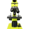 Microscope Levenhuk Rainbow 2L PLUS 64x - 640x Lime with experiment kit K50