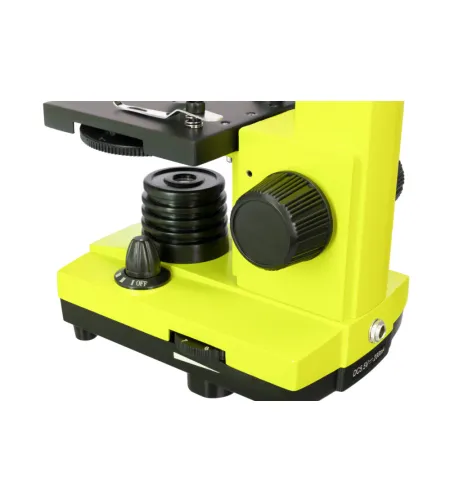 Microscope Levenhuk Rainbow 2L PLUS 64x - 640x Lime with experiment kit K50