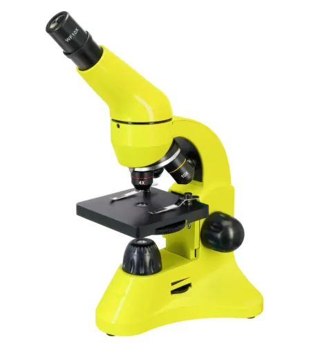 Mikroskoop Levenhuk Rainbow 50L Laimiroheline 40x - 800x koos eksperimentaalse komplektiga