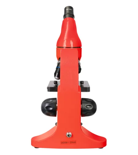 Mikroskoop Levenhuk Rainbow 50L Oranž 40x - 800x koos eksperimentaalse komplektiga K50