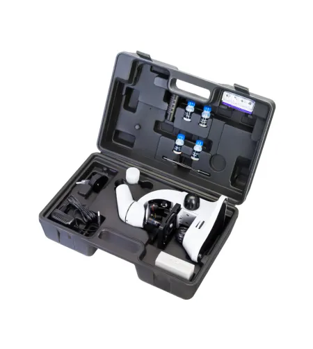 Mikroskopas Levenhuk Rainbow 50L PLUS Moonstone 64x–1280x su eksperimentiniu rinkiniu K50