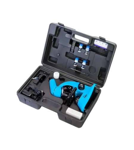 Mikroskoop Levenhuk Rainbow 50L PLUS Taevasinine koos eksperimentaalse komplektiga K50