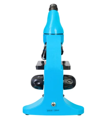 Mikroskoop Levenhuk Rainbow 50L PLUS Taevasinine koos eksperimentaalse komplektiga K50