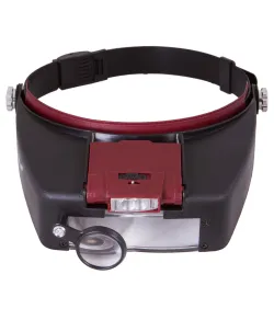 Levenhuk Zeno Vizor H2 PLUS uz galvas stiprināmais palielinātājs 1.5x - 8x