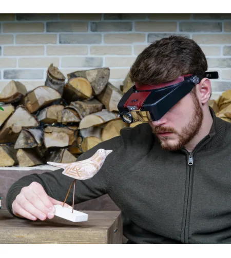 Levenhuk Zeno Vizor H2 Head Magnifier 1.5x - 8x