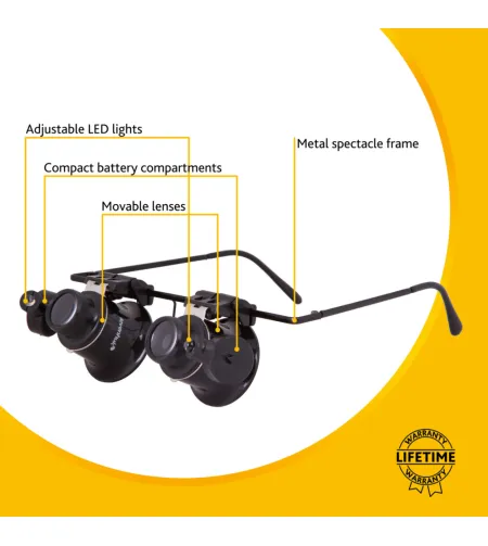 Levenhuk Zeno Vizor G2 Magnifying Glasses