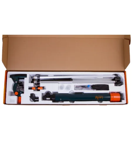 Mikroskops & Teleskops & Binoklis  Bērniem ar Eksperimentālo Komplektu Levenhuk LabZZ MTB3