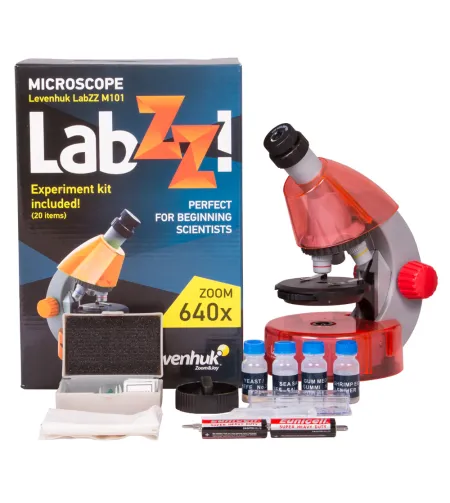 (RU) Levenhuk LabZZ M101 Orange Microscope
