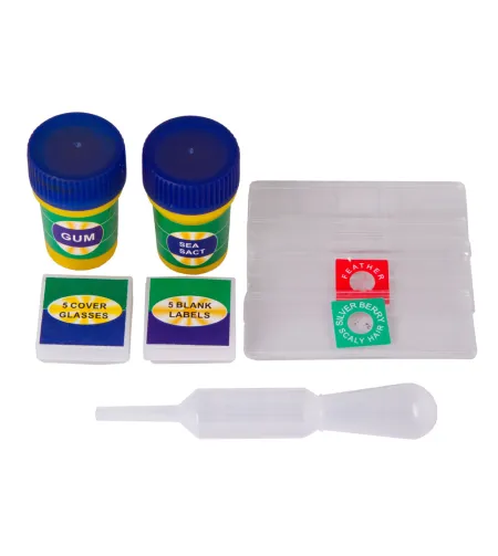 Mikroskops Bērniem ar Komplektu Levenhuk LabZZ M1 100x-300x