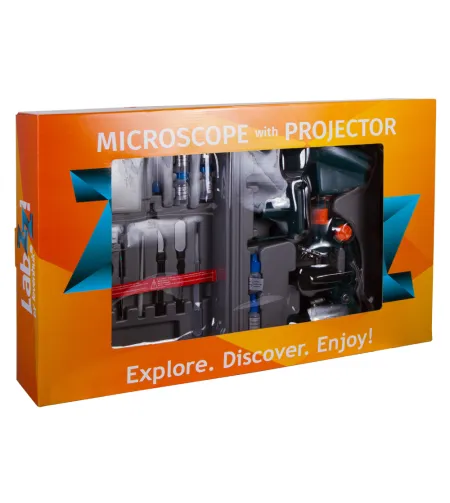 Mikroskops ar projektoru Levenhuk LabZZ M3 300x-1200x