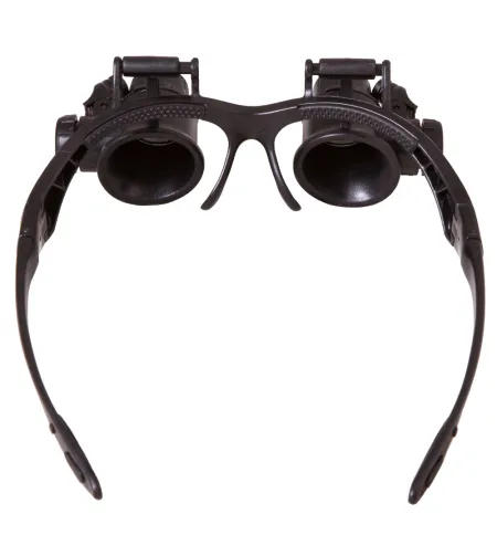 Levenhuk Zeno Vizor G4 PLUS Palielināmais stikls & Brilles ar Apgaismojumu (10-25x)